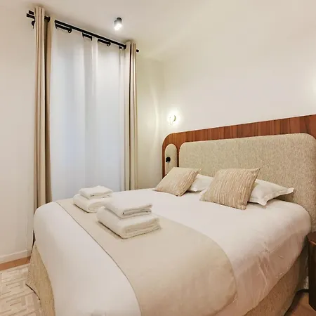 Chic - 1br-4p -ac- Marais-vosges Appartamento