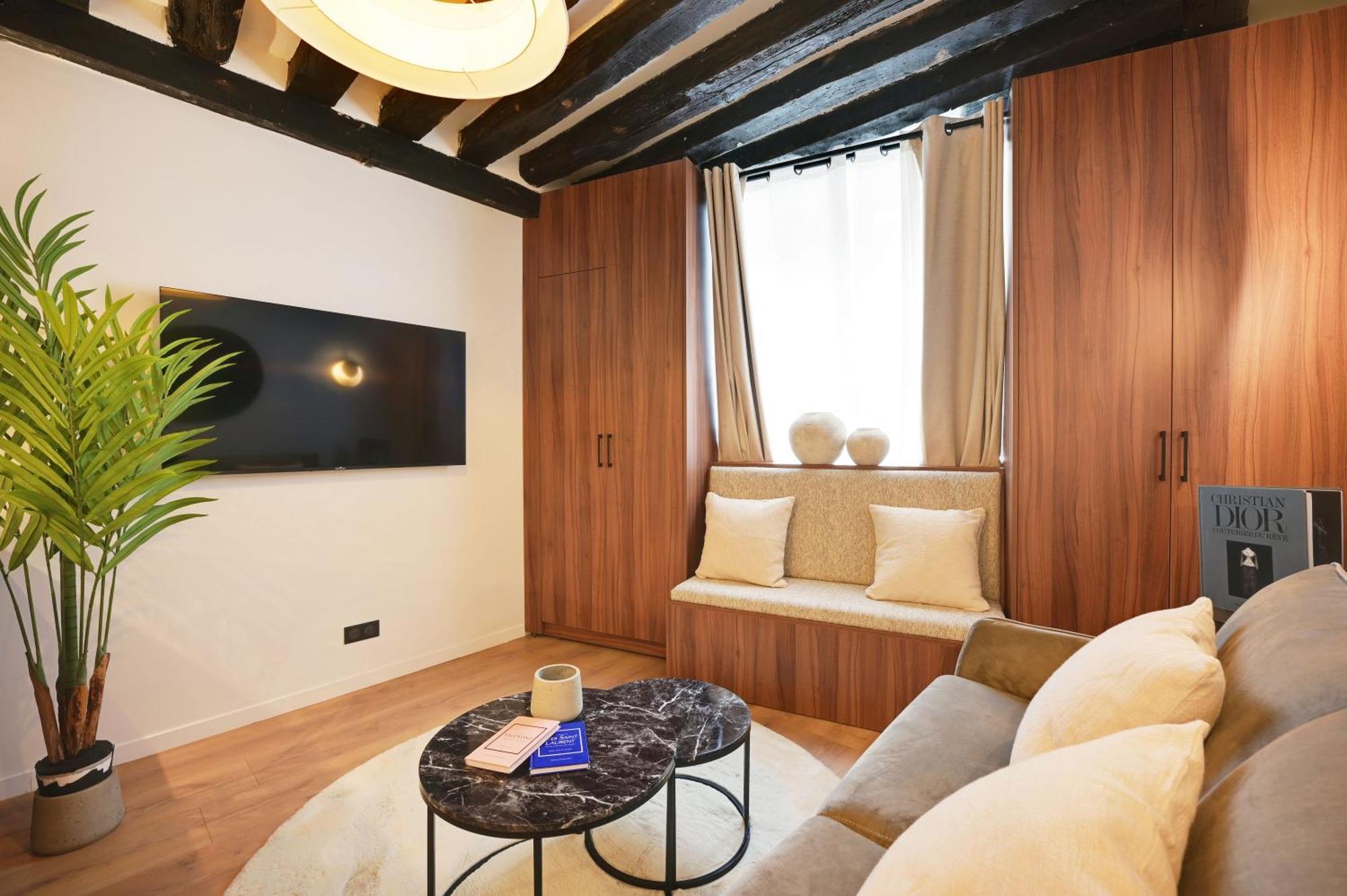Chic - 1br-4p -ac- Marais-vosges Appartamento Parigi